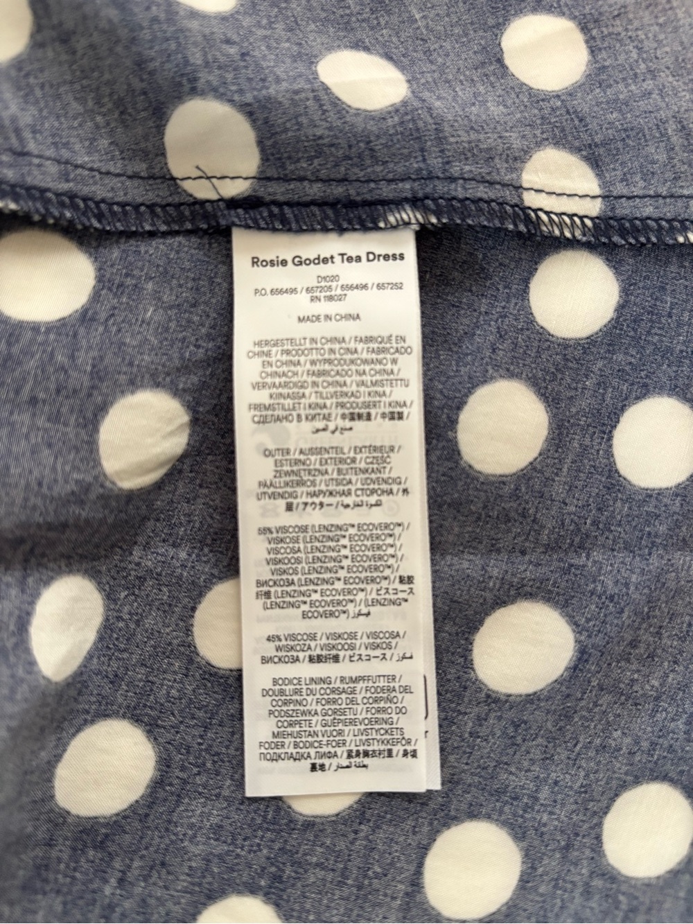Boden Rosie Godet Tea Dress size 4 US
NWOT - Picture 7 of 12